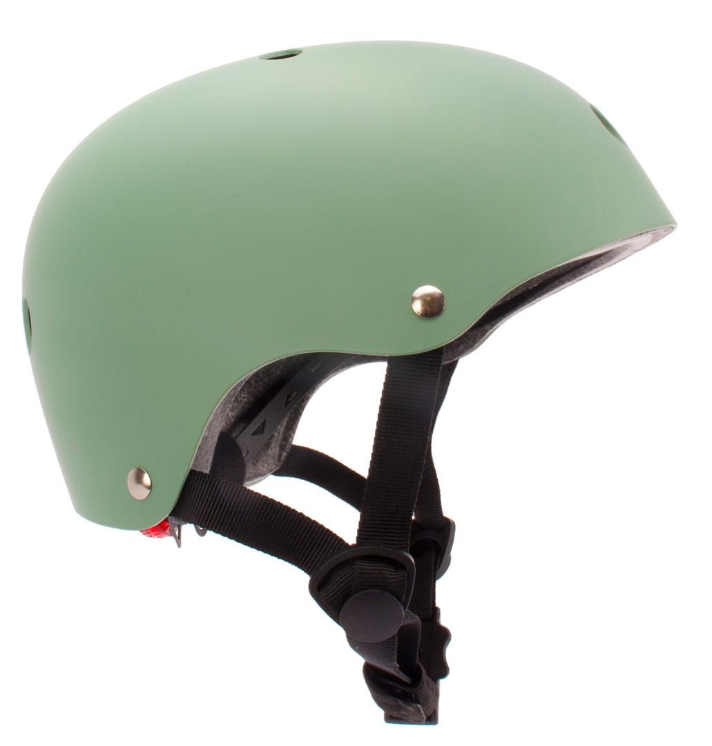 Kask rowerowy dla dzieci HEART BIKE Love 2 RIDE S 50-54 cm lampka LED klips magnetyczny Pistachio
