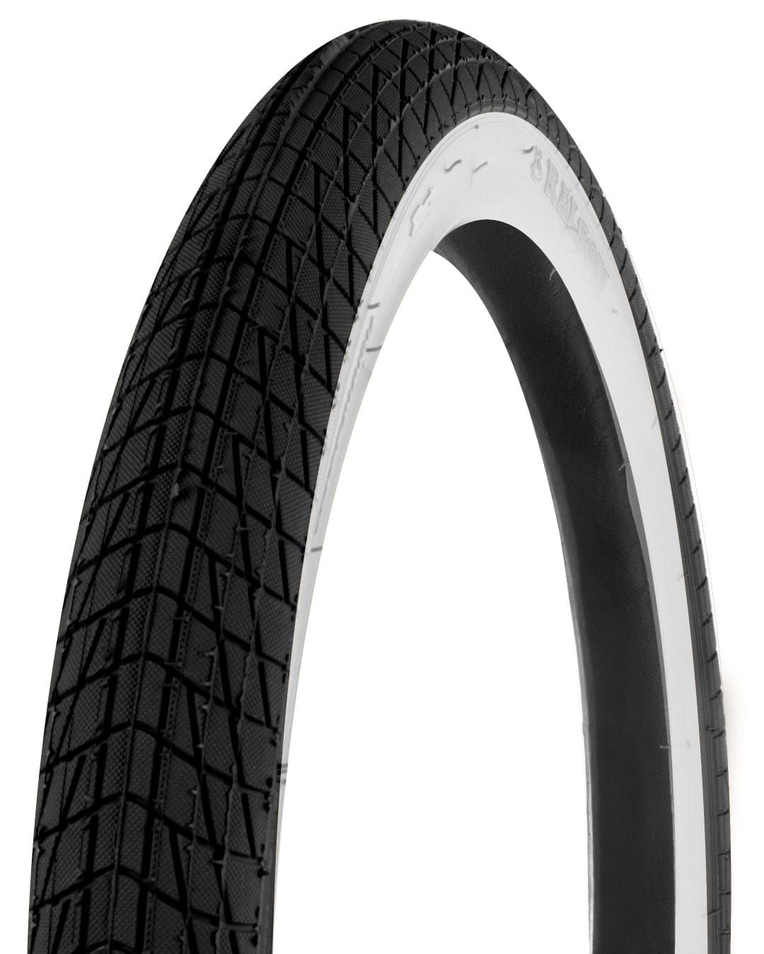 Opona rowerowa 20 cali 20x1,75 47-406 czarno biała