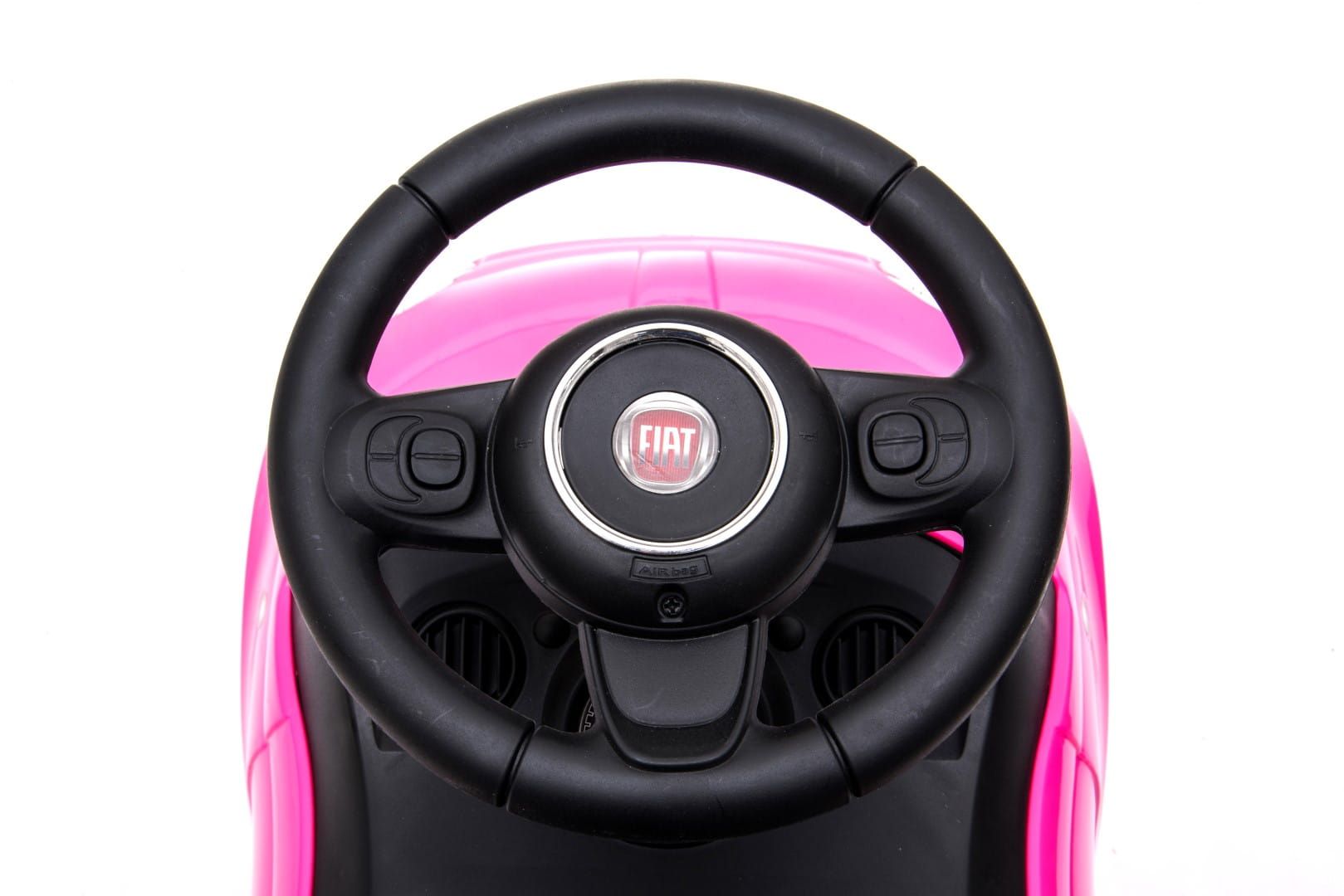 Jeździk pchacz chodzik Fiat 500 różowy