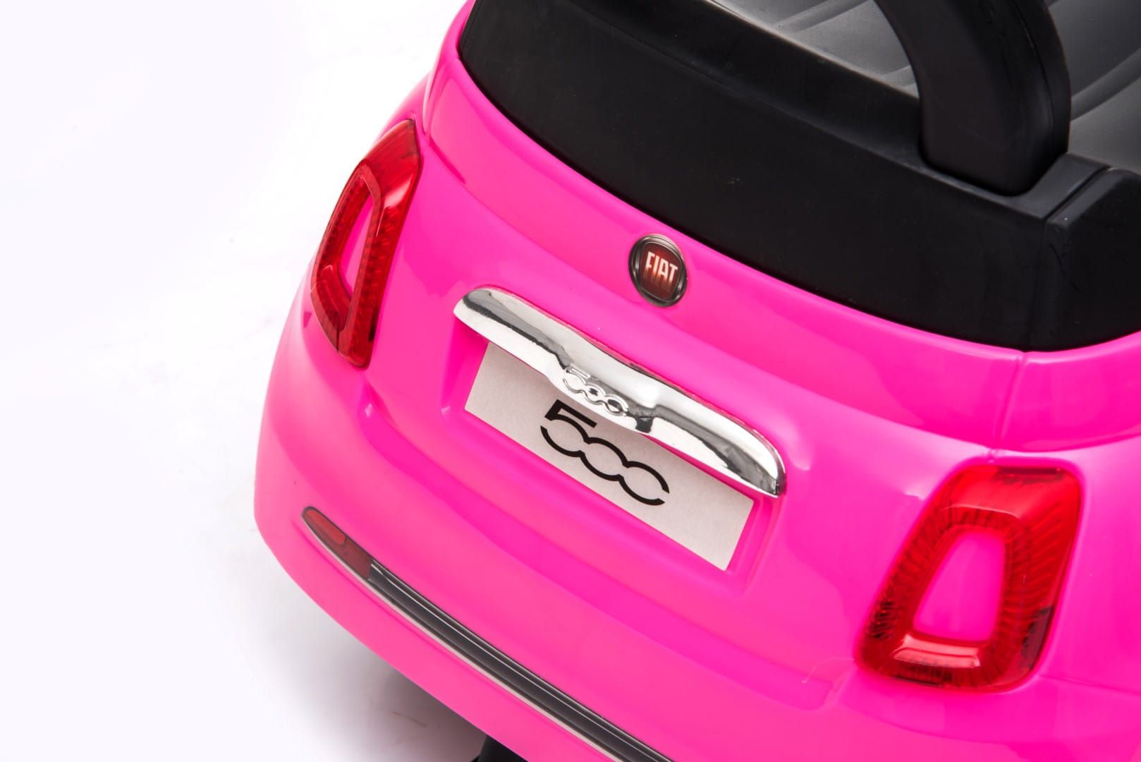 Jeździk pchacz chodzik Fiat 500 różowy