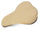 Children's bicycle saddle, soft seat for a 12, 14, 16 inch bicycle, beige