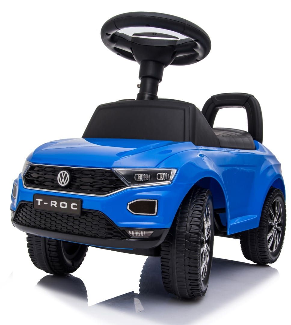 Jeździk pchacz chodzik Volkswagen T-Roc niebieski