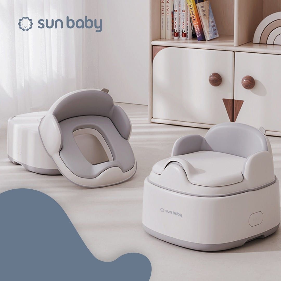 Nocnik dla dzieci 3w1 Toaleta WC Nakładka Podest Podnóżek Sun Baby