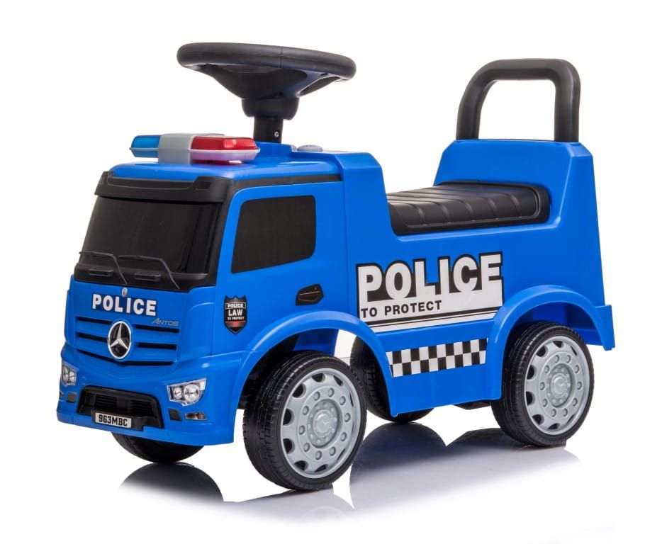 Jeździk pchacz chodzik Mercedes Antos Policja