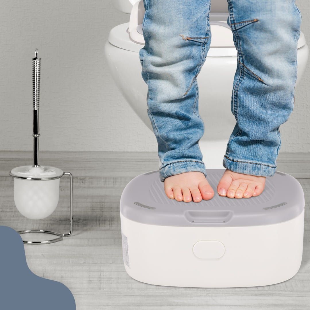 Nocnik dla dzieci 3w1 Toaleta WC Nakładka Podest Podnóżek Sun Baby