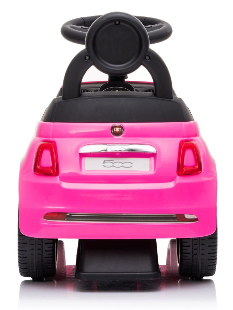 Jeździk pchacz chodzik Fiat 500 różowy