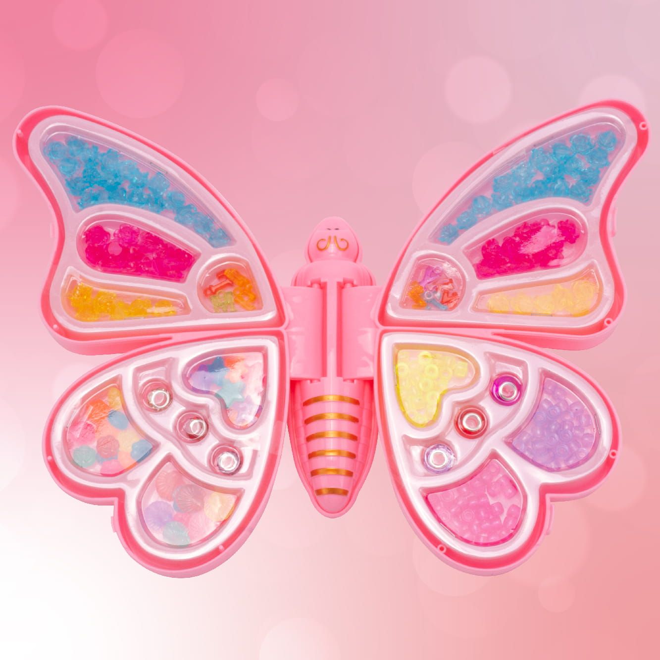 Zestaw do robienia bransoletek biżuterii koraliki Diy Motyl 2w1 Sun Baby