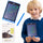 Graphics drawing tablet for children Znikopis Stylus Board Notebook 8.5 inch multicolor blue Sun Baby