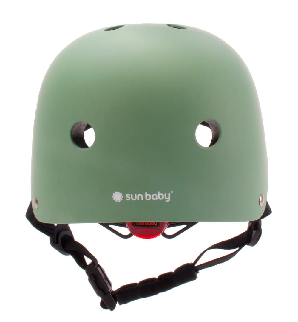 Kask rowerowy dla dzieci HEART BIKE Love 2 RIDE S 50-54 cm lampka LED klips magnetyczny Pistachio