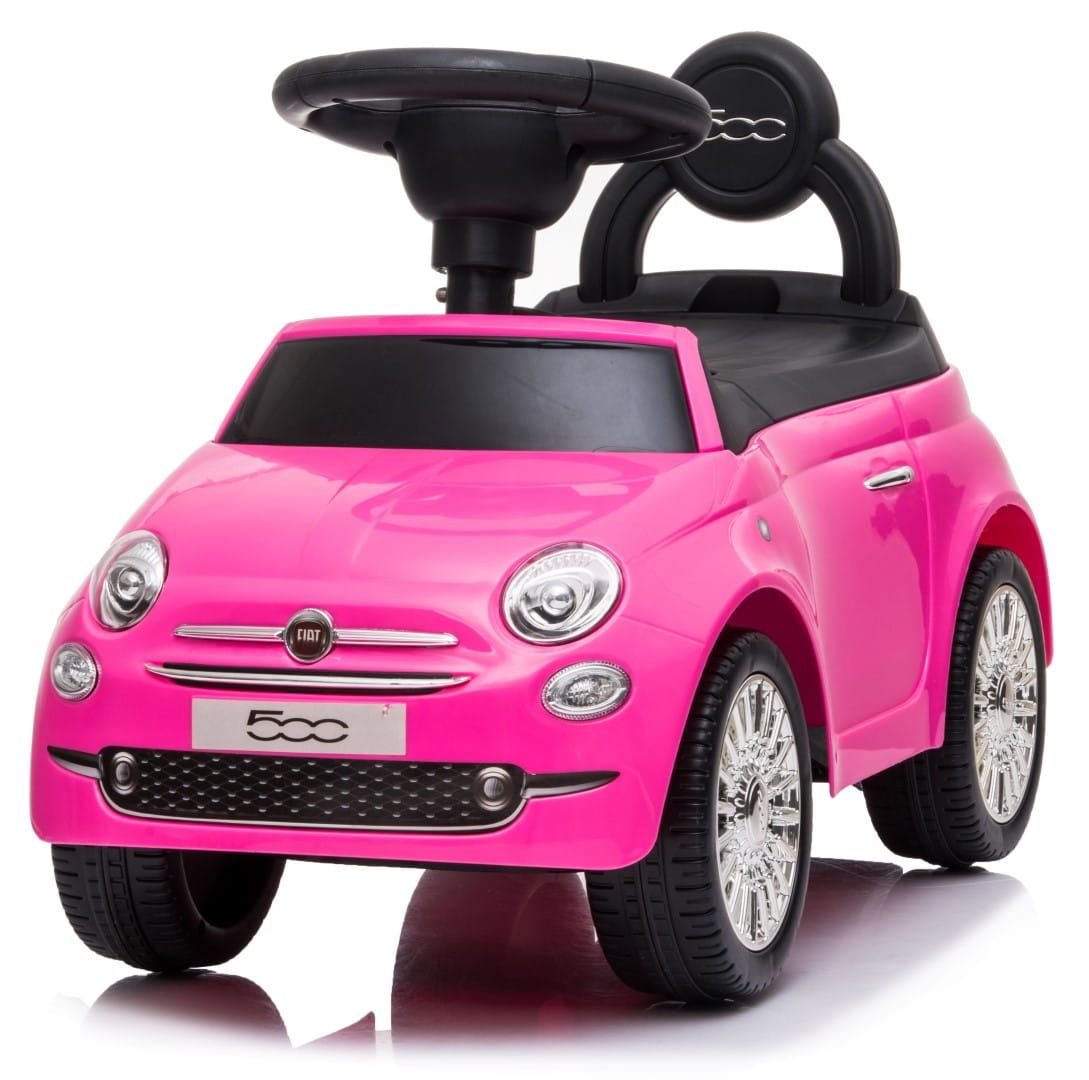 Jeździk pchacz chodzik Fiat 500 różowy