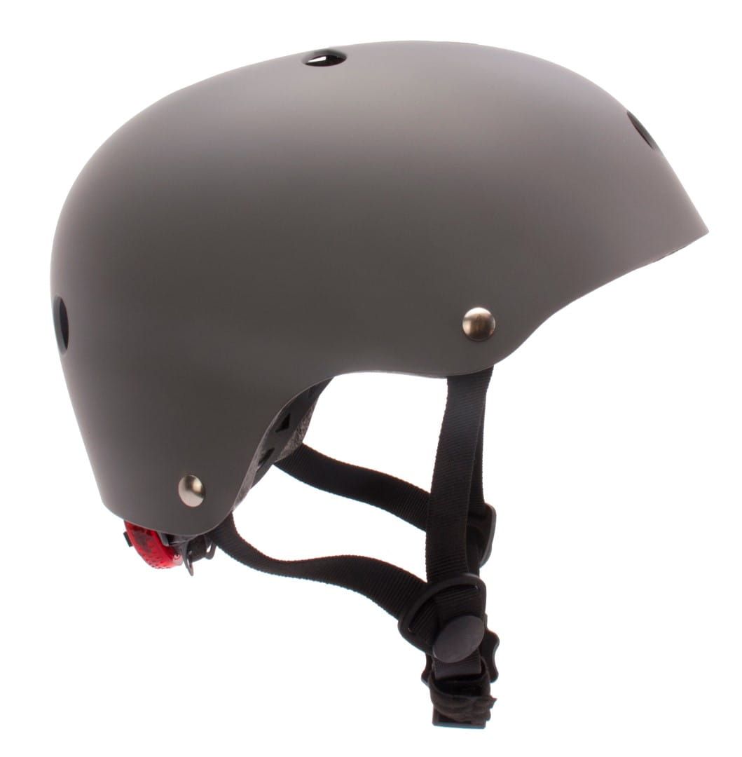 Kask rowerowy dla dzieci HEART BIKE Love 2 RIDE S 50-54 cm lampka LED klips magnetyczny Graphite