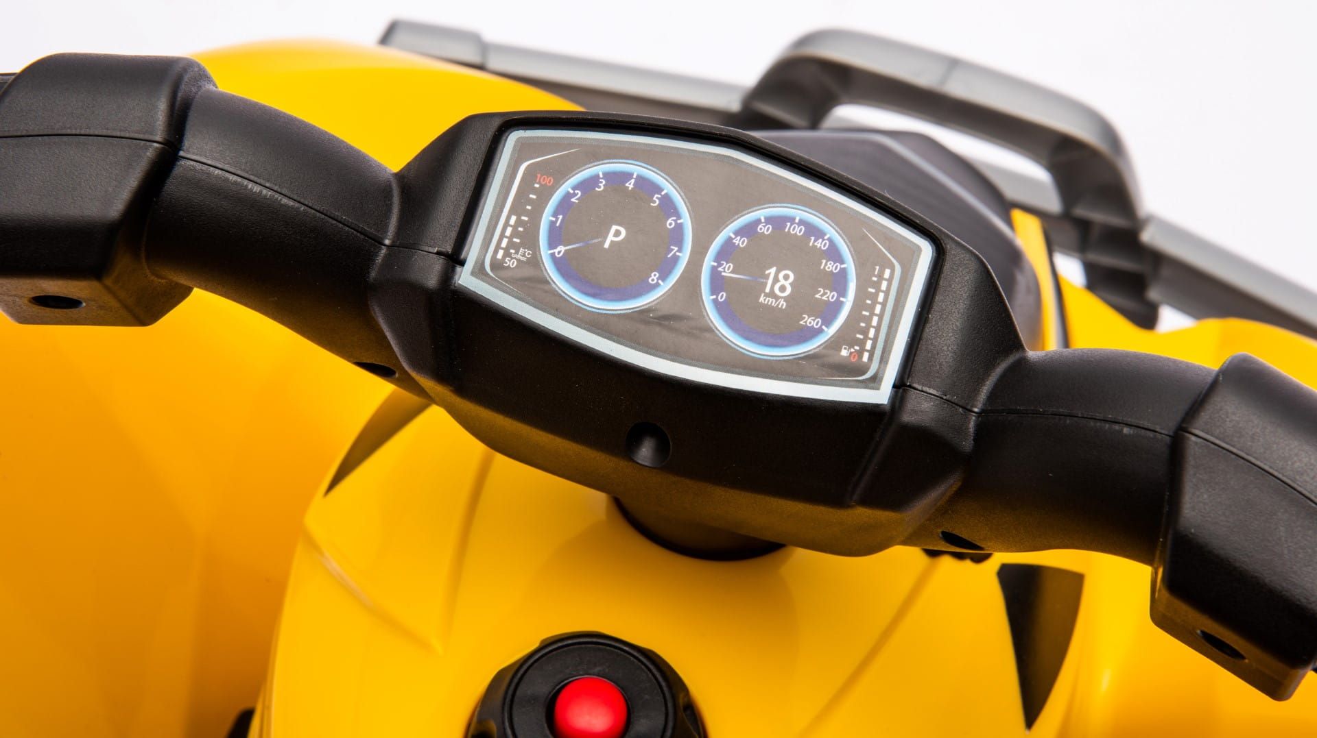 Pojazd na akumulator Quad elektryczny Motor dla dzieci CAT TRX żółty