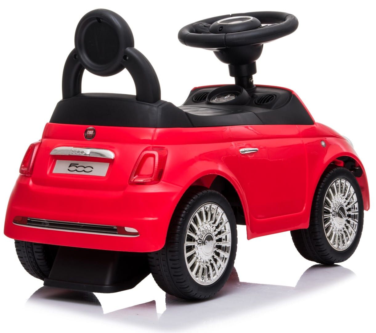 Jeździk pchacz chodzik Fiat 500 Corallo czerwony