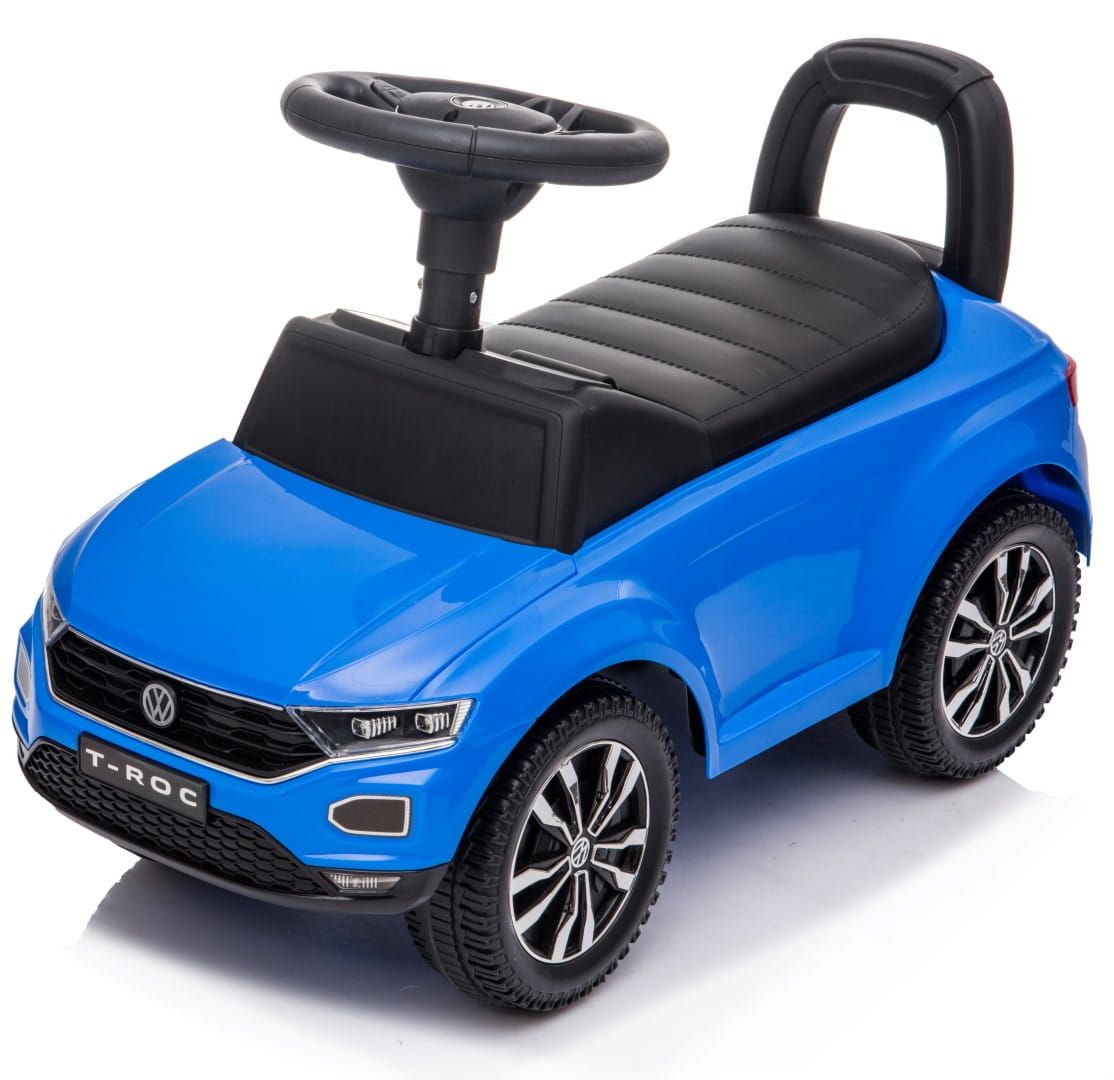 Jeździk pchacz chodzik Volkswagen T-Roc niebieski