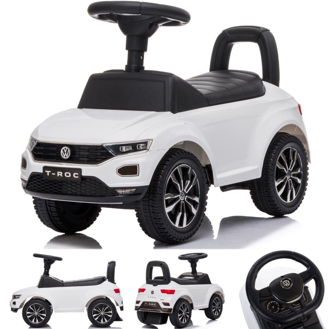 Jeździk pchacz chodzik Volkswagen T-Roc biały
