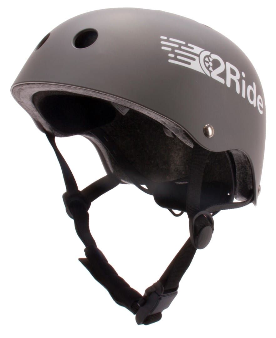 Kask rowerowy dla dzieci HEART BIKE Love 2 RIDE S 50-54 cm lampka LED klips magnetyczny Graphite