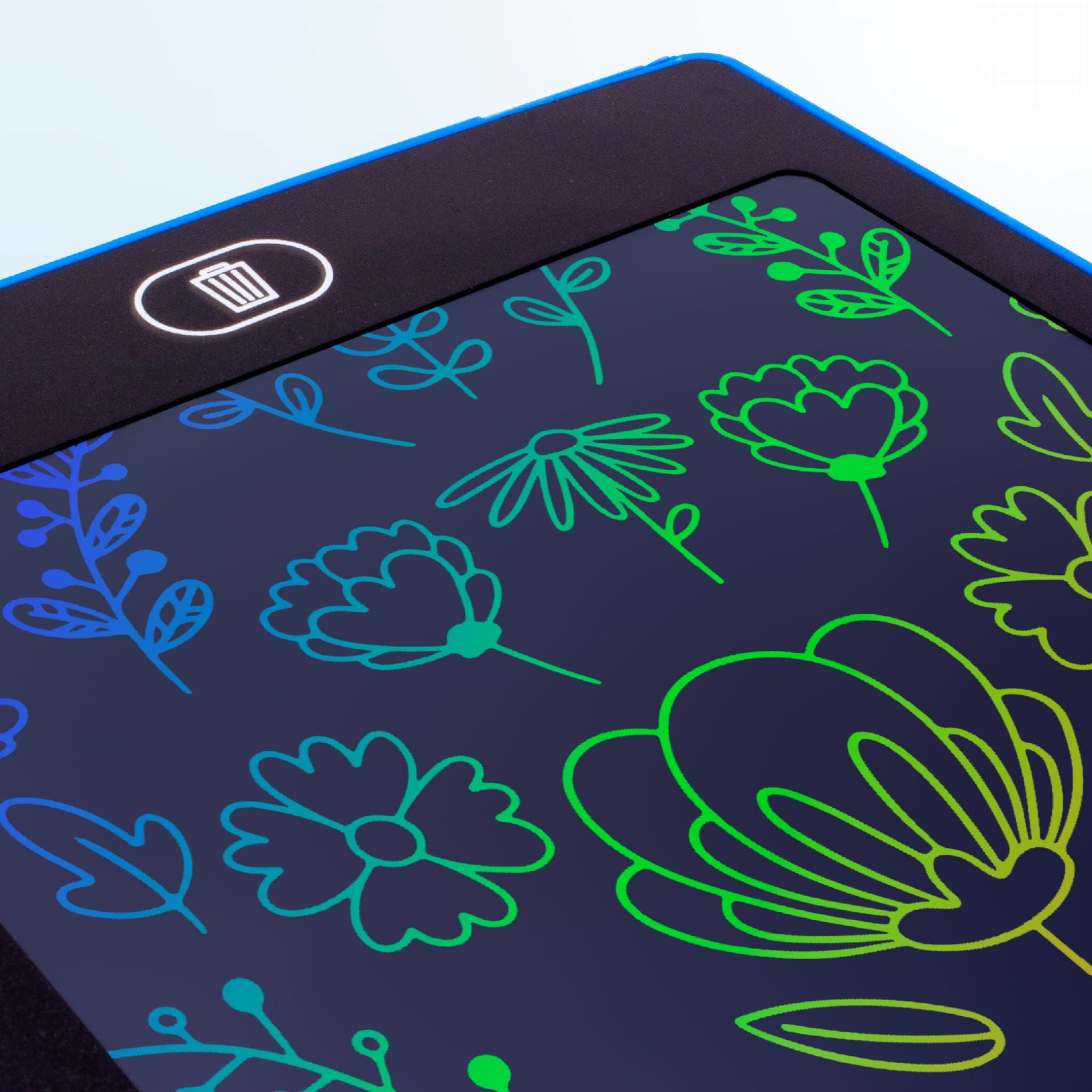 Tablet graficzny do rysowania dla dzieci Znikopis Rysik Tablica Notatnik 8,5 cala multikolor niebieski Sun Baby