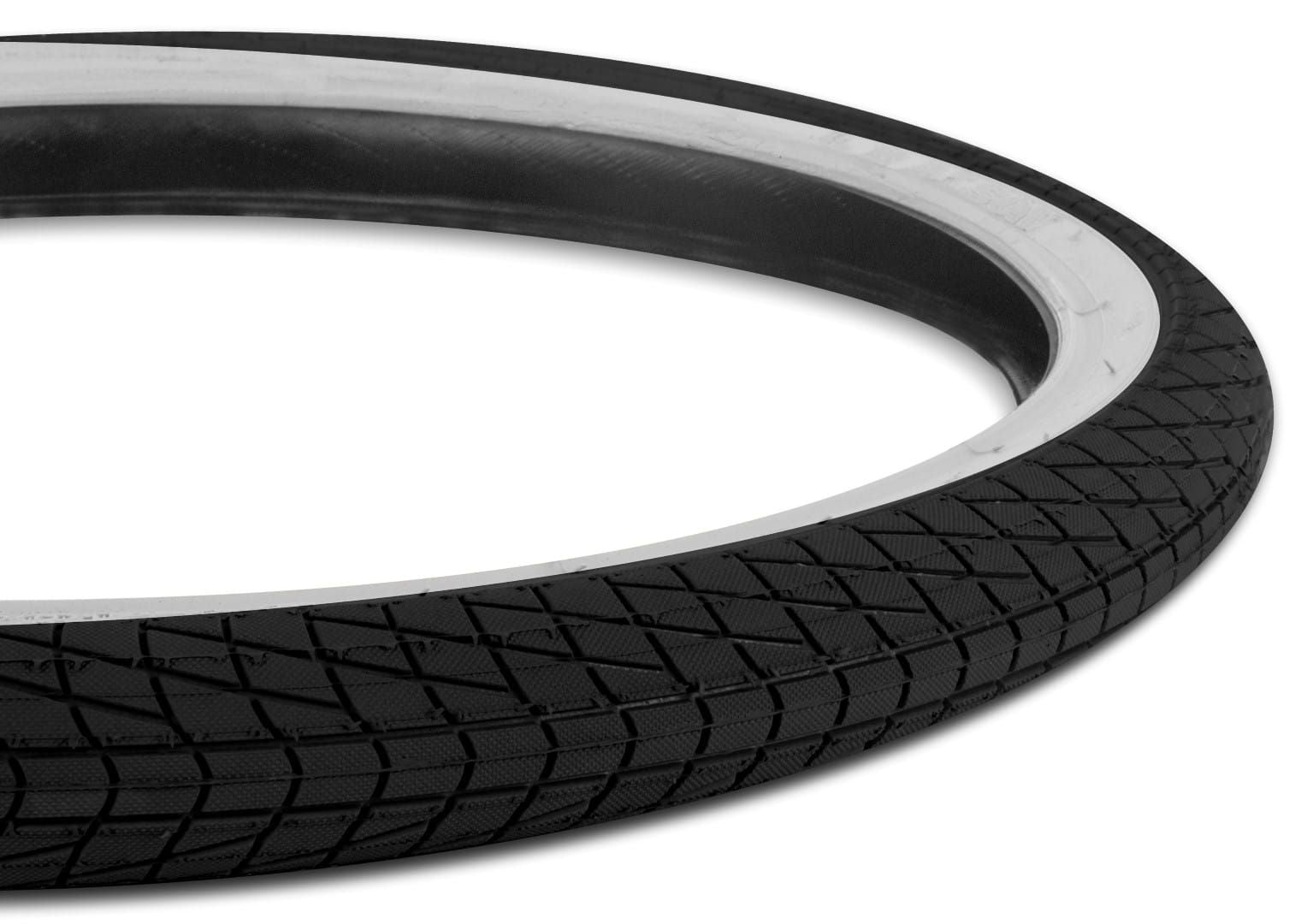 Opona rowerowa 20 cali 20x1,75 47-406 czarno biała