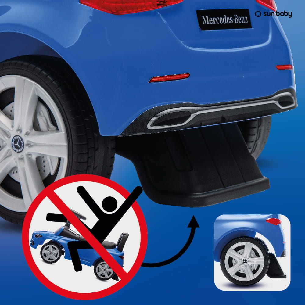Jeździk pchacz chodzik Mercedes C-Class niebieski Sun Baby