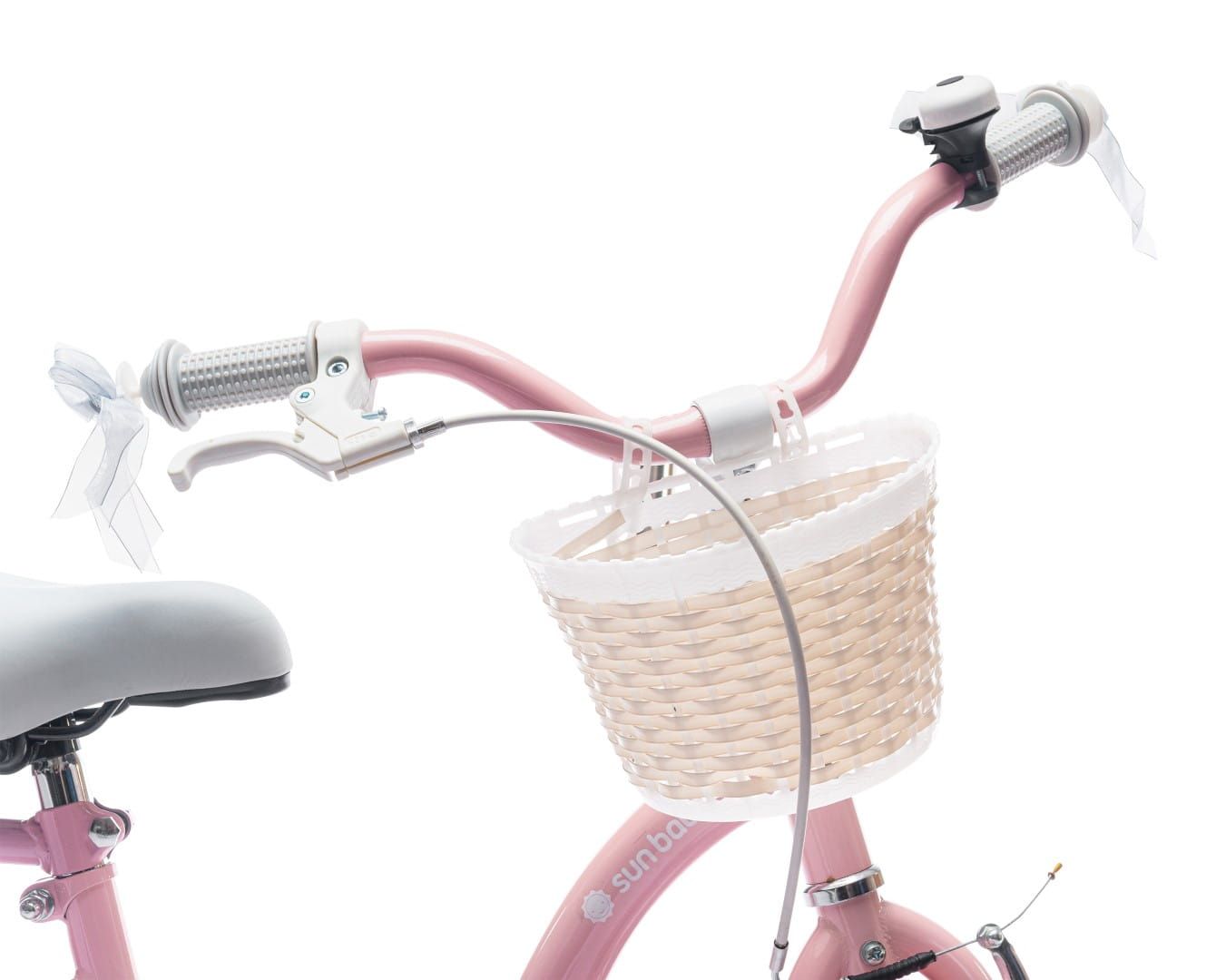 Rower dla dziewczynki 14 cali Flower bike różowy II gatunek