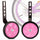 Universelle Seitenstützräder, 12-20 Zoll, Set, rosa, Sun Baby