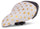 Soft children's bicycle seat 12-16 inches, white with gold hearts