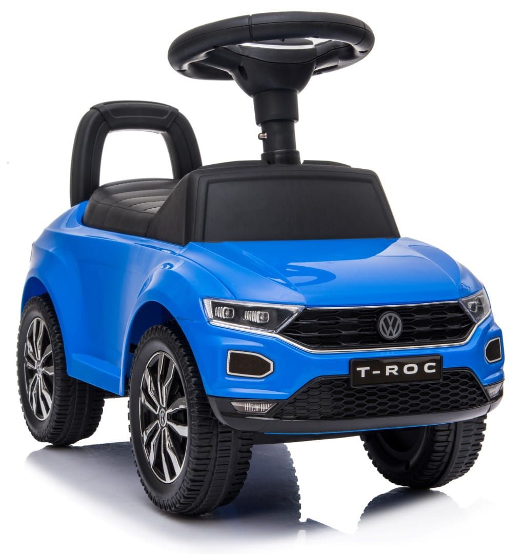 Jeździk pchacz chodzik Volkswagen T-Roc niebieski