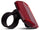 Rear bicycle reflector for a push bike, red with a black mount for children