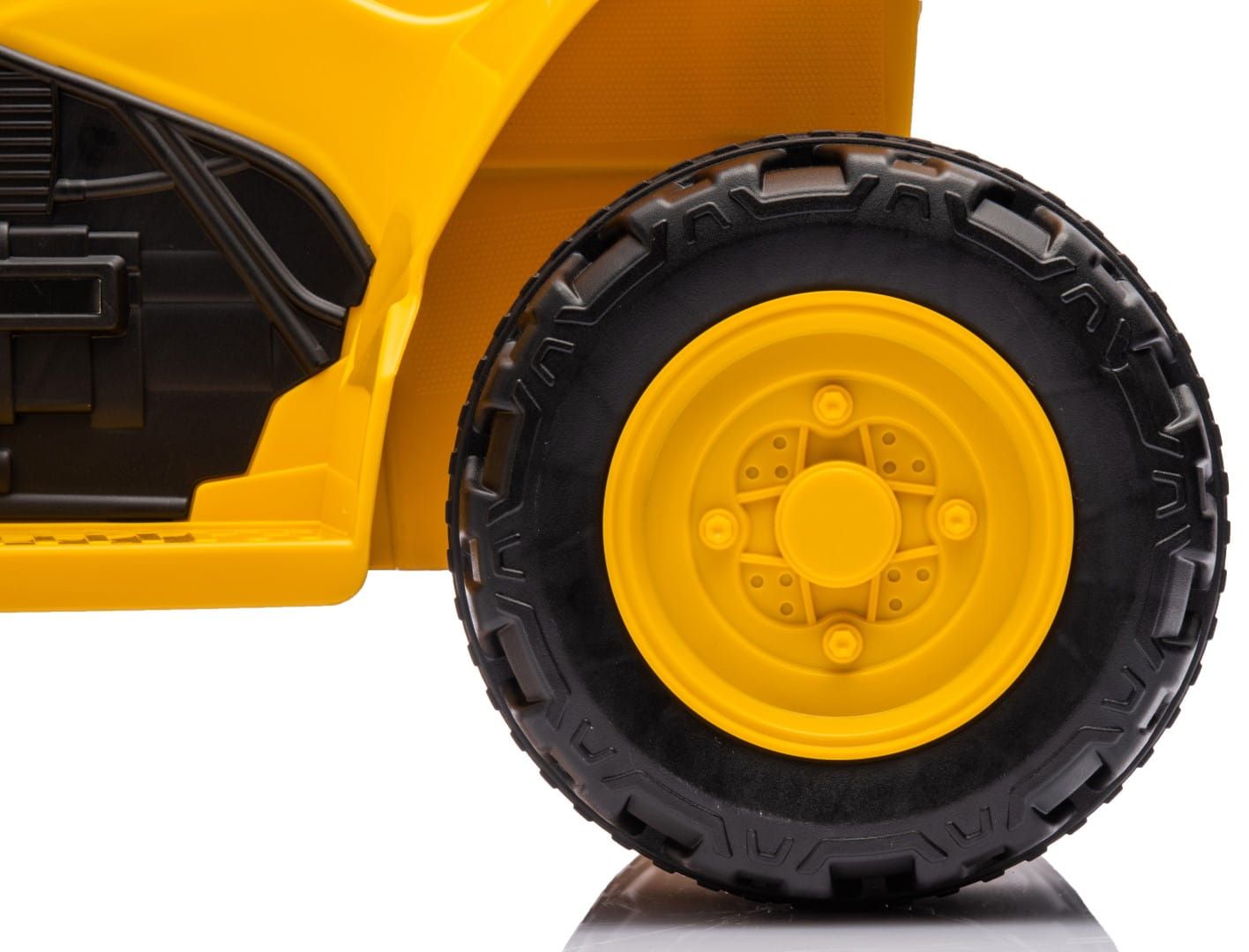 Pojazd na akumulator Quad elektryczny Motor dla dzieci CAT TRX żółty