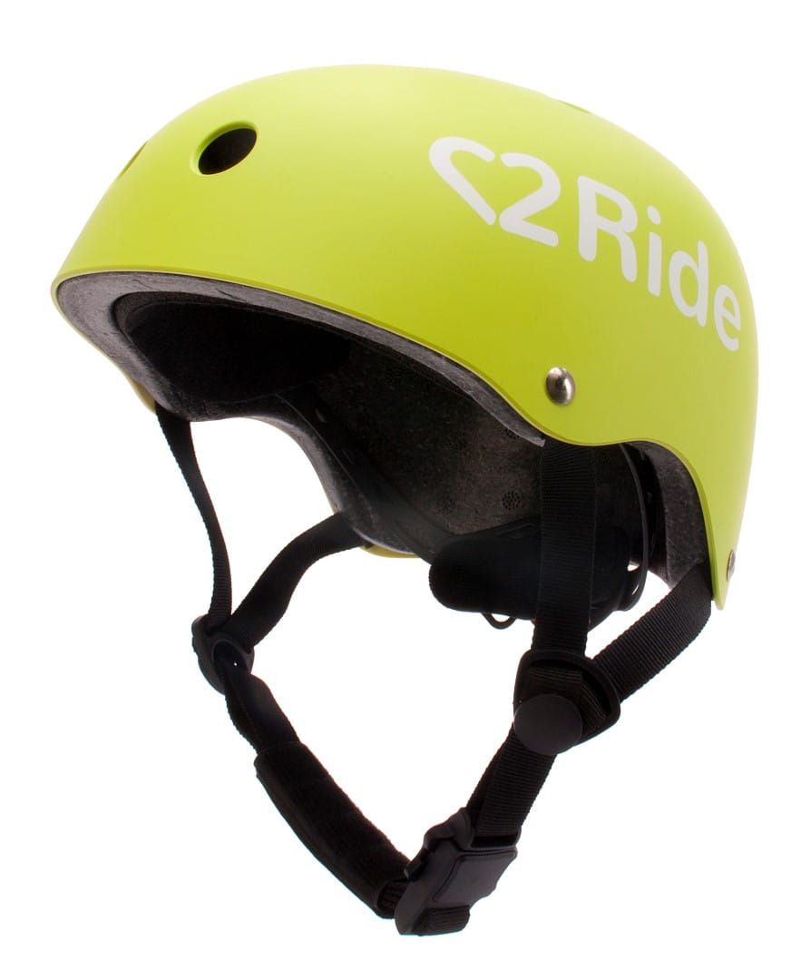 Kask rowerowy dla dzieci HEART BIKE Love 2 RIDE S 50-54 cm lampka LED klips magnetyczny Lime