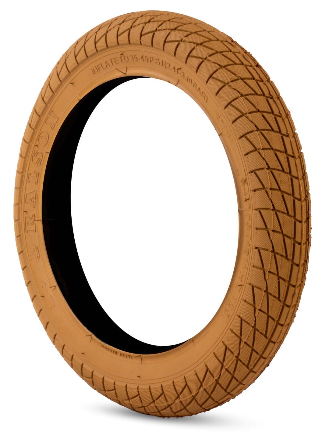 Opona rowerowa 12 cali 12 1/2x2,125 54-203 ciemny beżowy