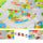 Construction Site children's floor mat with cars 120x80 cm