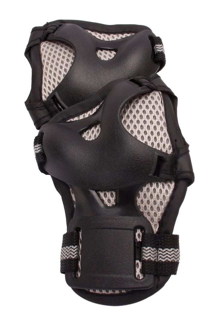 Ochraniacze na rolki rower hulajnogę S 2-4 lata Tracker szare