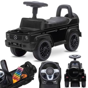 Jeździk pchacz chodzik dla dzieci Mercedes Benz G Klasa czarny II gatunek